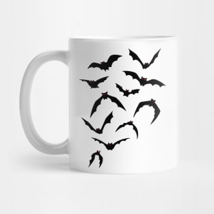 Cauldron of bats flying Mug